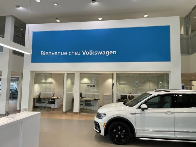 Enseigne commerciale -> Enseignes intérieures | Volkswagen
